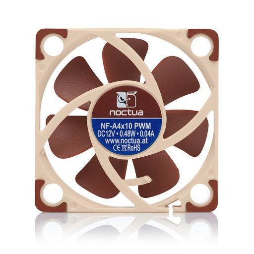Noctua NF-A4X10 24V PWM 4 cm Bézs, Barna 1 db
