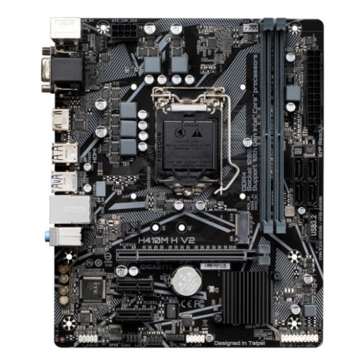 GIGABYTE H410M H V2 Intel H410 LGA 1200 (Socket H5) Micro ATX