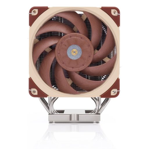 Noctua NH-U12S DX-4677 számítógépes hűtőrendszer Processzor Hűtő 12 cm Barna, Világosbarna, Ezüst