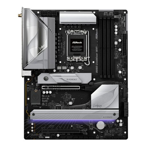 Asrock B860 LiveMixer WiFi Intel B860 LGA 1851 (Socket V1) ATX