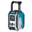 Makita DMR115 rádió Munkaterület Fekete, Kék