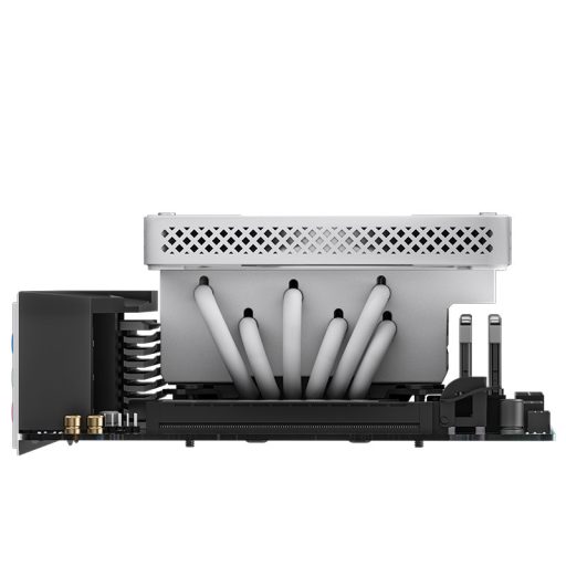 Jonsbo HX6200D Processzor Hűtő 12 cm Fehér 1 db