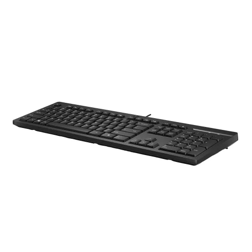 HP 125 G2 USB Wired Keyboard billentyűzet Irodai Fekete
