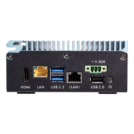 Shuttle Edge PC SPCEL02 0,46 liter méretű számítógép Fekete, Kék J6412 Intel® SoC BGA 1493 2 GHz