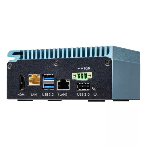 Shuttle Edge PC SPCEL02 0,46 liter méretű számítógép Fekete, Kék J6412 Intel® SoC BGA 1493 2 GHz