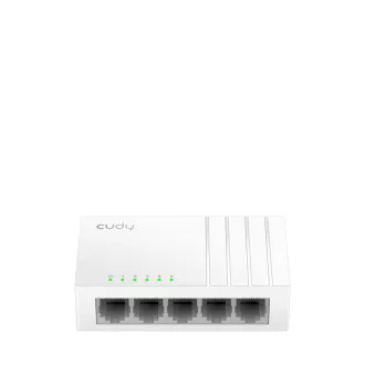   Cudy GS105U hálózati kapcsoló Beállítást nem igénylő (unmanaged) Gigabit Ethernet (10/100/1000) Fehér