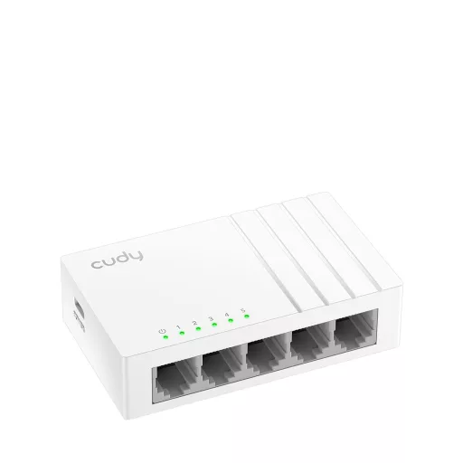 Cudy GS105U hálózati kapcsoló Beállítást nem igénylő (unmanaged) Gigabit Ethernet (10/100/1000) Fehér