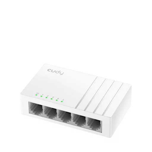 Cudy GS105U hálózati kapcsoló Beállítást nem igénylő (unmanaged) Gigabit Ethernet (10/100/1000) Fehér