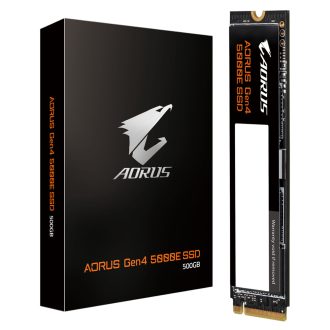   GIGABYTE AORUS Gen4 5000E SSD 500GB M.2 PCI Express 4.0 NVMe 3D TLC NAND