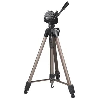   Hama 00004163 háromlábú fotóállvány Digitális/filmes kamerák 3 láb(ak) Fekete, Ezüst