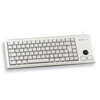   CHERRY G84-4400 billentyűzet Univerzális PS/2 AZERTY Francia Szürke