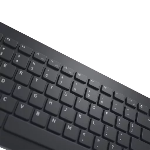 DELL KM3322W billentyűzet Egér mellékelve Irodai Vezeték nélküli RF QWERTY Nemzetközi amerikai Fekete