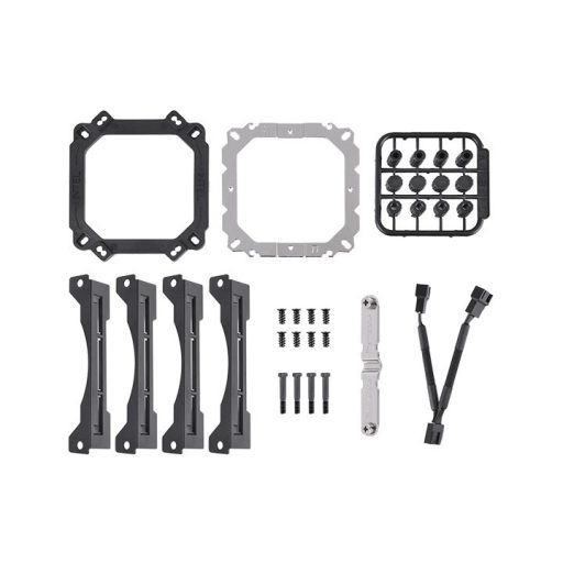 Thermaltake Toughair 510 Processzor Hűtő 12 cm Fekete