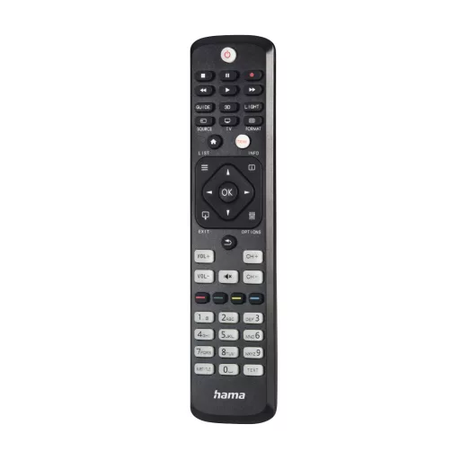 Hama 00221063 távirányító Vezeték nélküli infravörös TV Nyomógombok