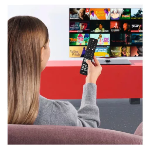 Hama 00221063 távirányító Vezeték nélküli infravörös TV Nyomógombok