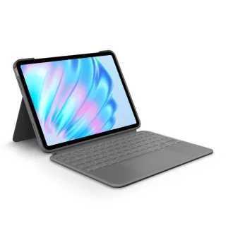 Logitech Combo Touch QWERTY Olasz Smart Connector Szürke