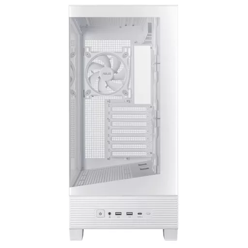 ASUS A31 Plus TG ARGB WHITE Midi Tower Fehér