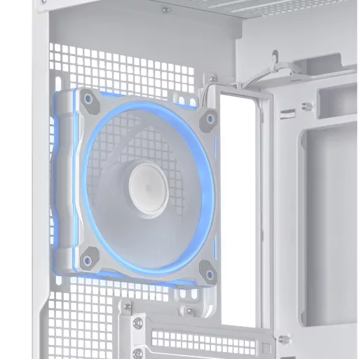 ASUS A31 Plus TG ARGB WHITE Midi Tower Fehér
