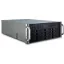 Inter-Tech 4U-4416L Rack Fekete, Ezüst