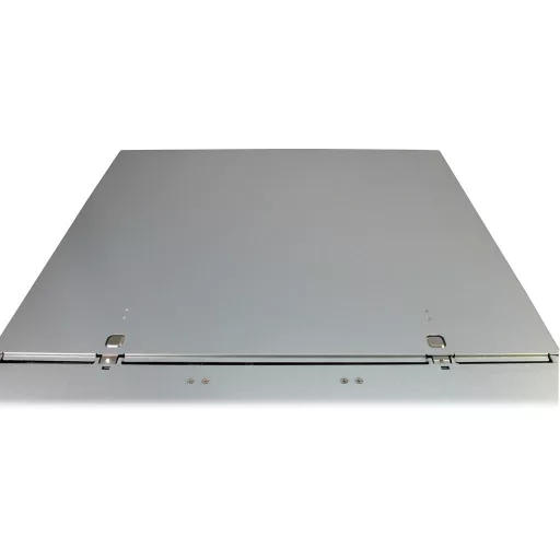 Inter-Tech 4U-4416L Rack Fekete, Ezüst