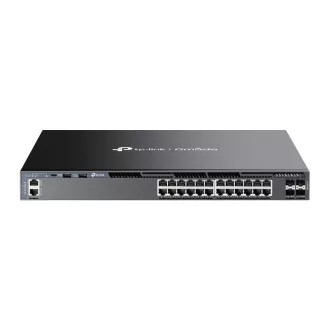   TP-Link Omada SG6428X hálózati kapcsoló Vezérelt L3 Gigabit Ethernet (10/100/1000) 1U Fekete