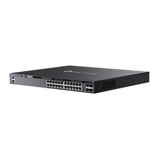 TP-Link Omada SG6428X hálózati kapcsoló Vezérelt L3 Gigabit Ethernet (10/100/1000) 1U Fekete