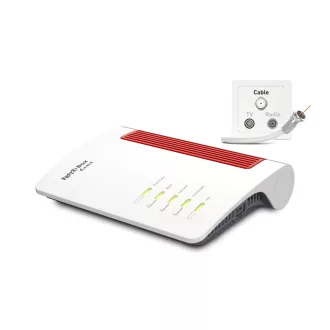   Box FRITZ! 6670 vezetéknélküli router Kétsávos (2,4 GHz / 5 GHz) Fehér
