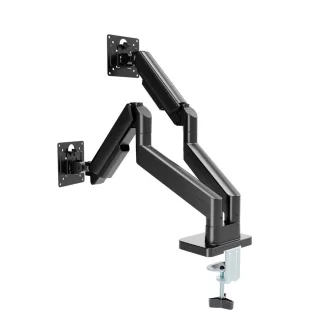   Gembird MA-DA2-06 asztali TV konzol 81,3 cm (32") Fekete