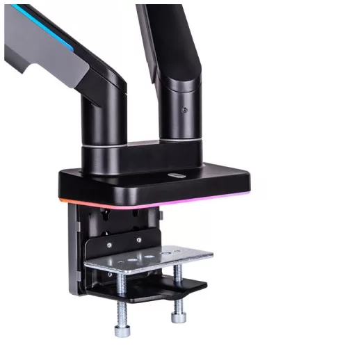 Thermaltake GEA-MSR-DMSBLK-01 asztali TV konzol 88,9 cm (35") Fekete, Szürke