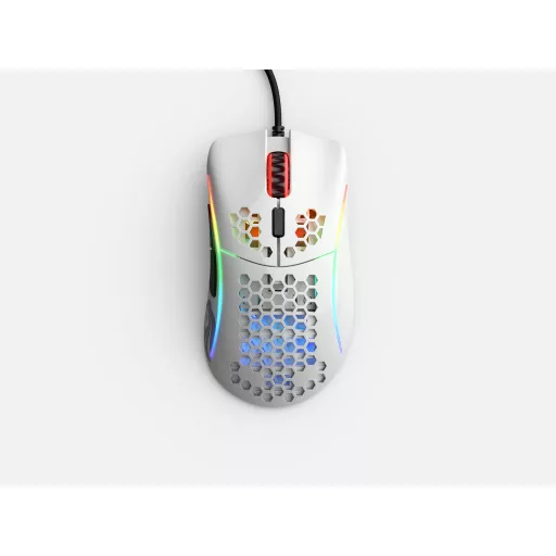 Glorious Gaming Model D- egér Játék Jobbkezes USB A típus Optikai 12000 DPI