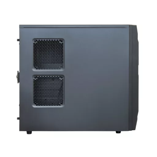 Chieftec LF-02B-OP Midi Tower Fekete