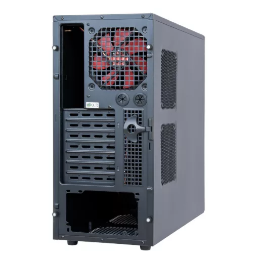 Chieftec LF-02B-OP Midi Tower Fekete