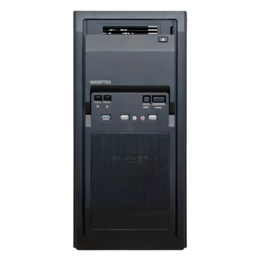Chieftec LF-02B-OP Midi Tower Fekete