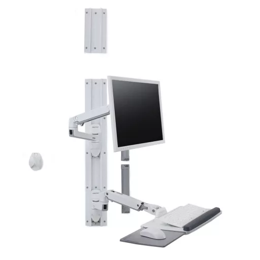 Ergotron LX Wall Mount System 81,3 cm (32") Fali Fehér