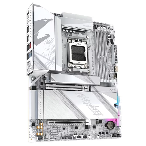 GIGABYTE X870 AORUS ELITE X3D ICE AMD X870 Socket AM5 ATX