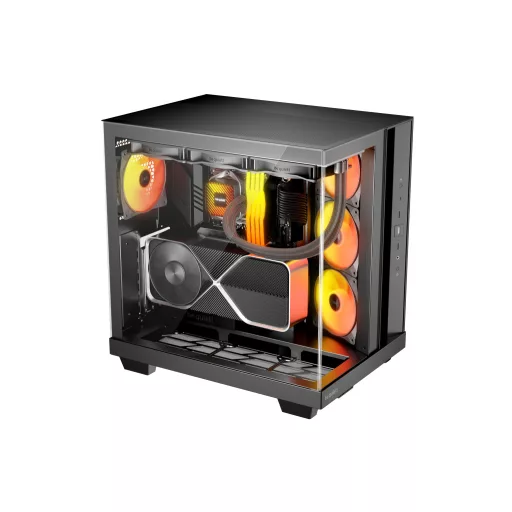 be quiet! Light Base 500 LX Black Midi Tower Fekete