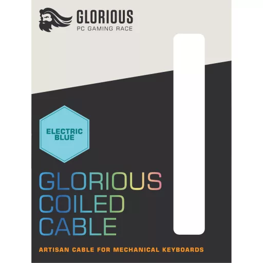 Glorious Gaming Coiled Kék 1,37 M