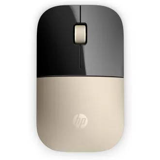   HP Z3700 Gold Wireless Mouse egér Irodai Kétkezes Vezeték nélküli RF Optikai 1200 DPI
