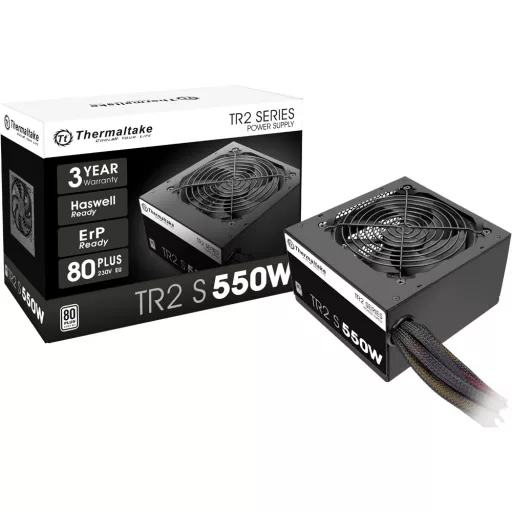 Thermaltake TR2 S 550W 20+4 pin ATX ATX Fekete