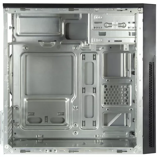 Inter-Tech IT-6521 Straight Micro Tower Fekete