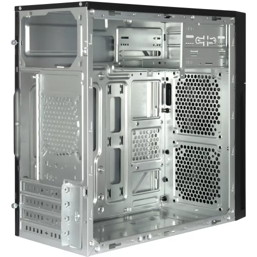 Inter-Tech IT-6521 Straight Micro Tower Fekete
