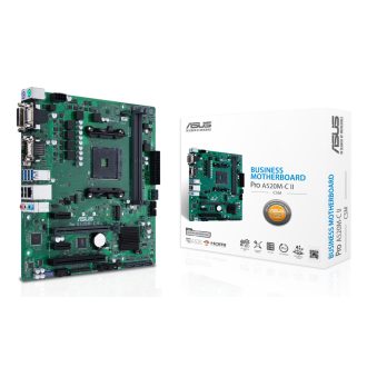 ASUS PRO A520M-C II/CSM AMD A520 AM4 foglalat Micro ATX