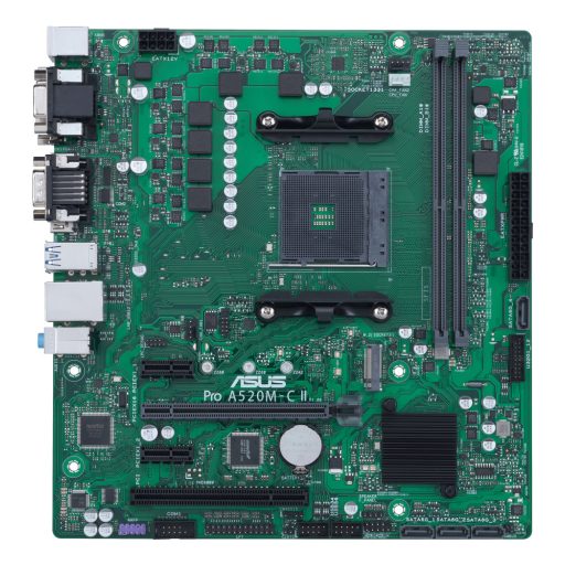 ASUS PRO A520M-C II/CSM AMD A520 AM4 foglalat Micro ATX