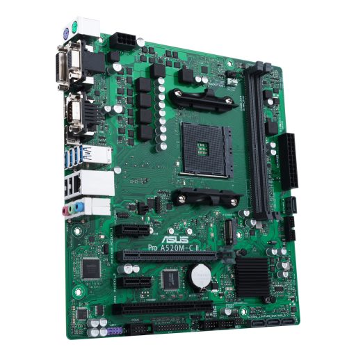 ASUS PRO A520M-C II/CSM AMD A520 AM4 foglalat Micro ATX