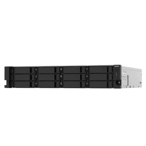 QNAP TS-1232PXU-RP NAS Rack (2U) Annapurna Labs AL324 4 GB DDR4 0 TB QNAP QTS Fekete