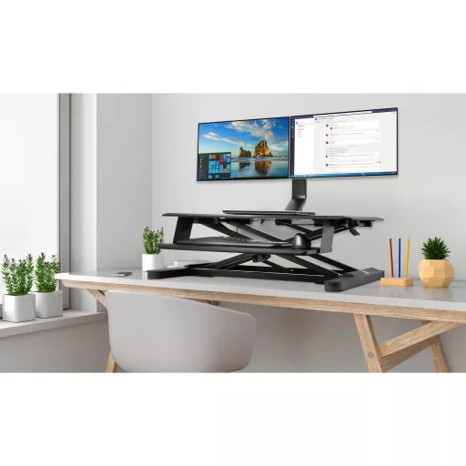Kensington K55513WW asztali TV konzol Fekete