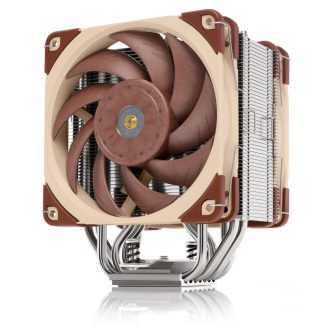   Noctua NH-U12A számítógépes hűtőrendszer Processzor Hűtő 12 cm Bézs, Barna, Ezüst 1 db