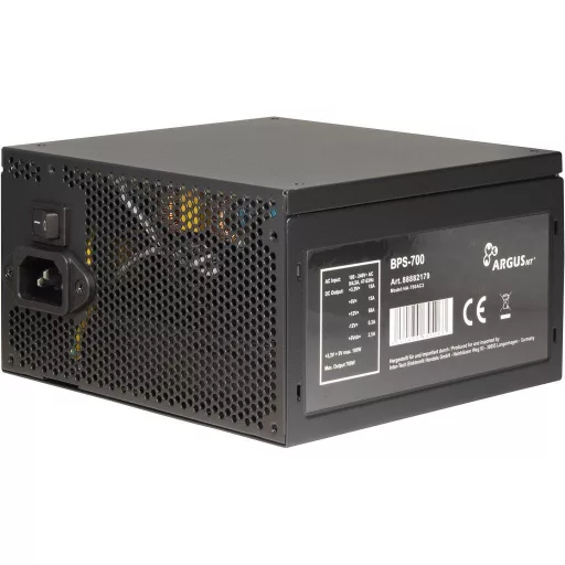 Inter-Tech ArgusNT BPS-700 700 W 20+4 pin ATX ATX Fekete