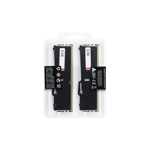 Kingston Technology FURY Beast RGB 128 GB 2 x 64 GB DDR5 5600 MT/másodperc 288-pin DIMM