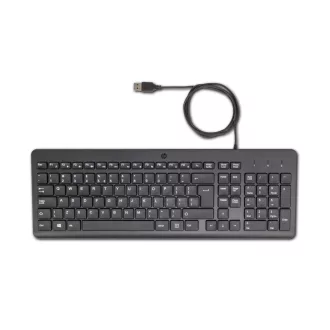   HP 150 Wired Keyboard billentyűzet Univerzális USB QWERTY Angol Fekete